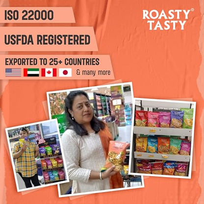Image 7 of Roasty Tasty Roasted Chana Jor Lime & Chilli 400g (Pack of 2)