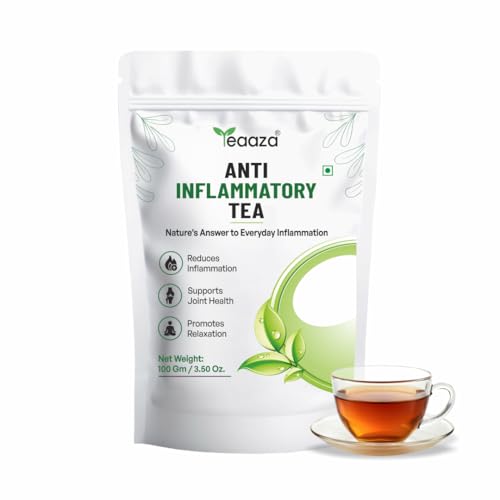 Image 1 of Pack of 1 for the product Teaaza Organic Anti Inflammatory Tea -100 Grams Loose Tea
