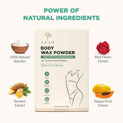 Image 5 of AZAH Azah Bikini Wax Powder for Women 60 GM