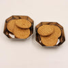 Image 1 of Octogon Plate-2 for the product Spillbox Stainless Steel Halwa Plates