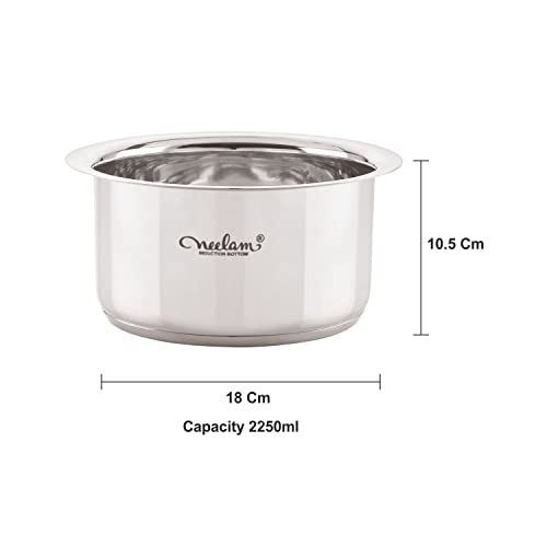 Image 4 of neelam Stainless Steel Tope Patila 2550 ml