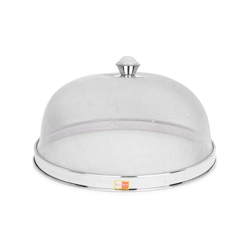Image 2 of KCL Multipurpose Food Grade Stainless Steel Mesh Dome Food Cover 8 inch