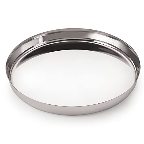 Image 3 of neelam Stainless Steel Guj. Sada Thali 30 cm Set of 6