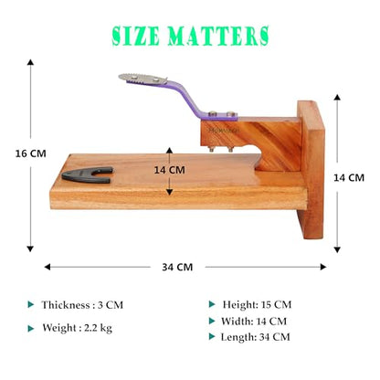 Image 11 of Homizen Coconut Scraper Table Top Chirava