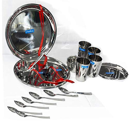 Image 4 of neelam Stainless Steel Dinner Set
