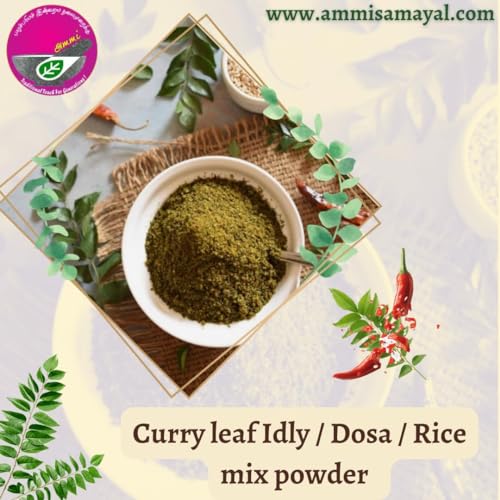 Image 6 of Ammi Samayal Homemade Curry Leaf Idli Podi 200g Pack of 3