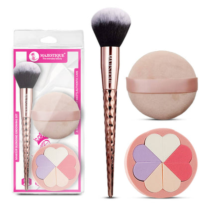 Image 1 of 3 pcs for the product Majestique Makeup Blending Grooming Set