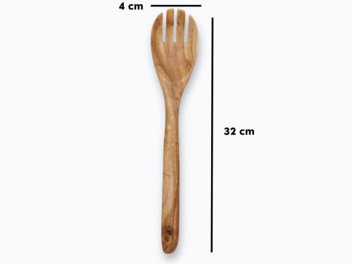 Image 8 of Vesta Homes Neem Wood Spoon Compact Flip Spatula Ladle Kitchen Tools