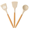 Image 1 of CREAM for the product Carrot Silicone Spatula Set for Kitchen