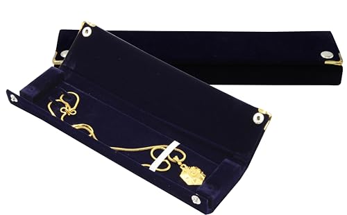 Image 1 of Default Title for the product atorakushon Long Velvet Jewelry Chain Necklace Gift Box Set Bracelet Storage Case Pack of 2