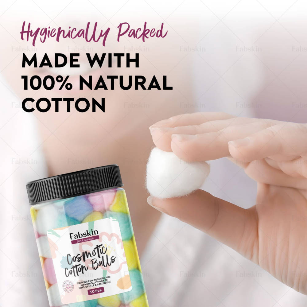 Image 4 of Fabskin Cosmetic Cotton Balls - 50