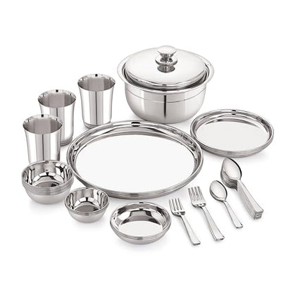Image 6 of neelam Stainless Steel Dinner Set