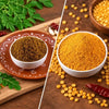 Image 1 of combo for the product Tenali Ruchulu Podi Combo: Kandi Podi + Munagaku Karam Podi