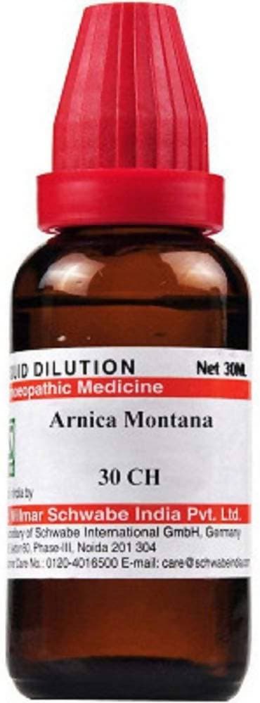 Image 1 of 30 CH / 30 ml for the product Dr. Willmar Schwabe India Arnica Montana Dilution
