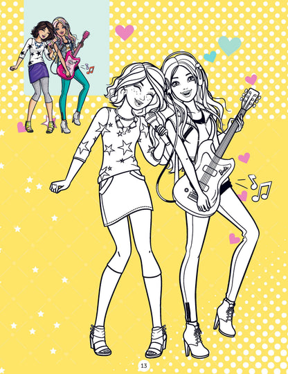 Image 8 of Dreamland Publications Barbie Copy Colouring Book : Children Drawing, Painting & Colouring Book