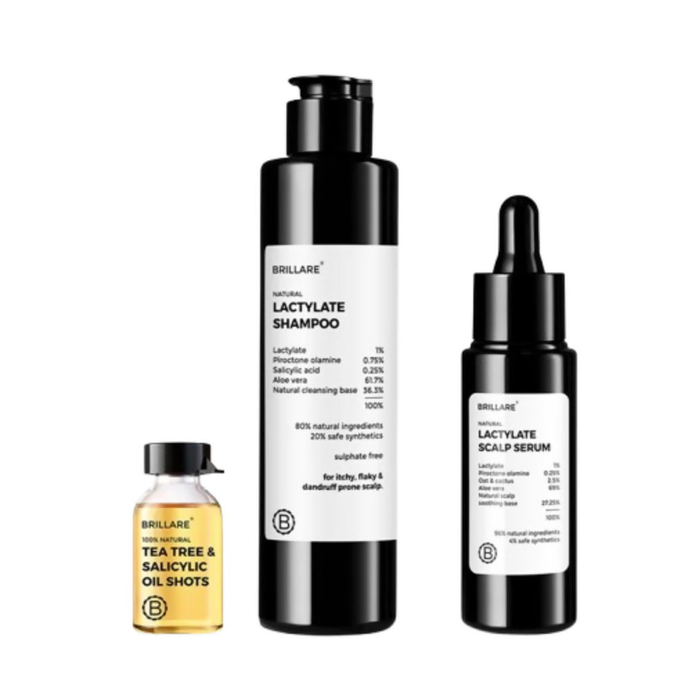 Image 1 of Brillare Complete Dandruff Control Kit (Natural)