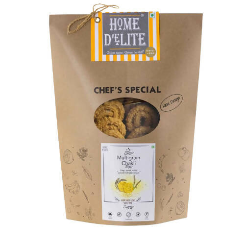 Image 1 of 200 gm / Pack of 1 for the product Home D'elite Multigrain Chakli