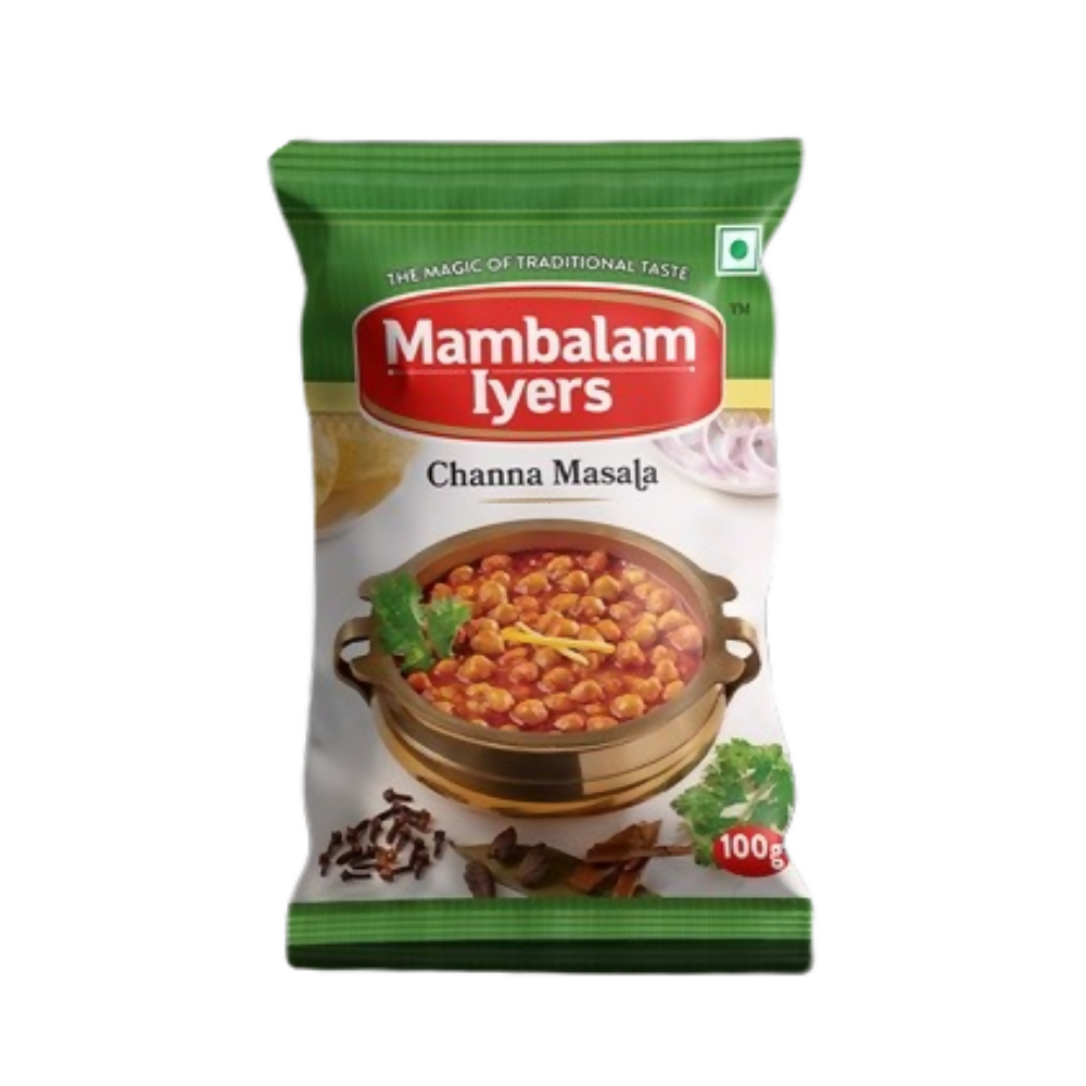 Image 1 of 100 gm / Pack of 1 for the product Mambalam Iyers Channa Masala Powder