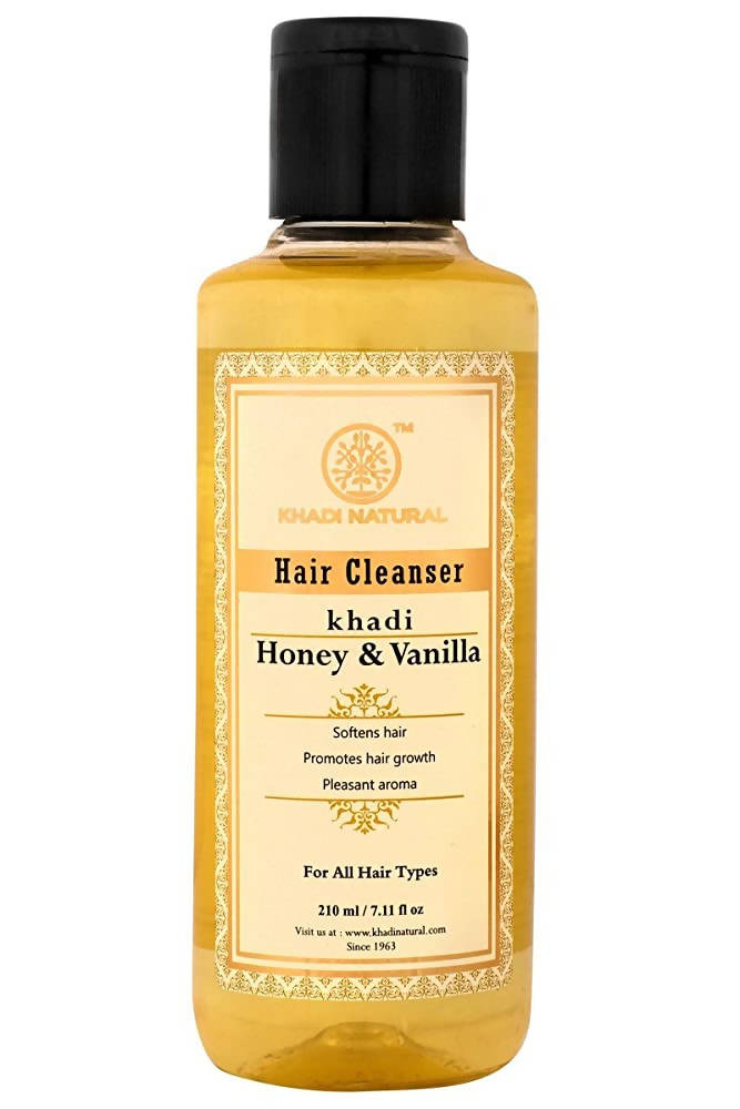 Image 1 of 210 ml for the product Khadi Natural Honey & Vanilla Hair Cleanser