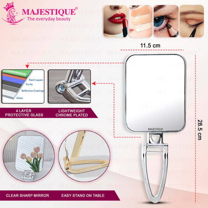 Image 2 of Majestique Handheld Makeup Mirror