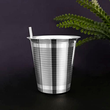 Image 5 of Spillbox Stainless Steel Tumbler with Straws Small 200ML