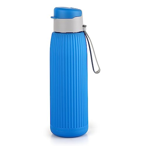 Image 6 of Blue / 740 ml for the product CELLO Puro Steel-X Inner Steel Insulated Water Bottle