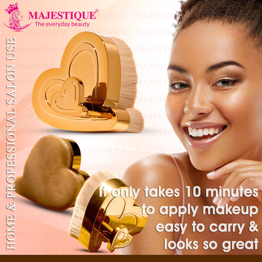 Image 5 of Majestique Premium Body Brush, Body Makeup Brush & Lotion Applicator, Soft Vegan Blush Brush