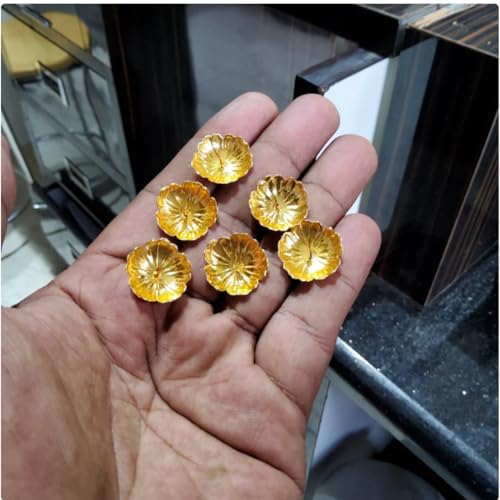 Image 2 of Dista Silvers Gold Plated Flowers Pack of 108 35g