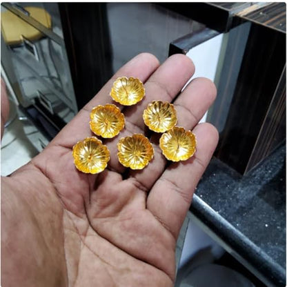 Image 2 of Dista Silvers Gold Plated Flowers Pack of 108 35g
