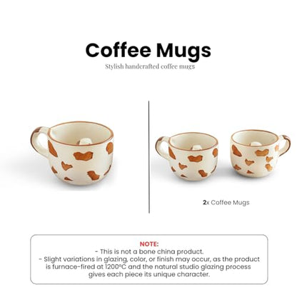 Image 6 of ExclusiveLane Puppy Surprise 3D Animal Ceramic Coffee Mugs Set of 2 200 ml