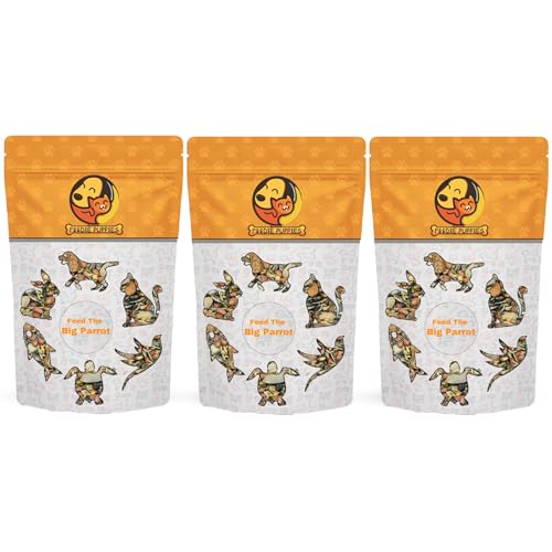 Image 6 of Pouch - Big Parrot Seed 3Kg for the product Foodie Puppies Parrot Bird Food for Big Parrot Birds