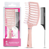 Image 1 of 2 Pcs for the product Majestique Curved Vent Hair Brush