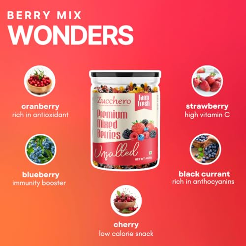 Image 7 of Zucchero Premium Mixed Berries 400 gram
