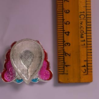 Image 2 of Dista Silvers Pink Butterfly Fancy Diya 14.2g