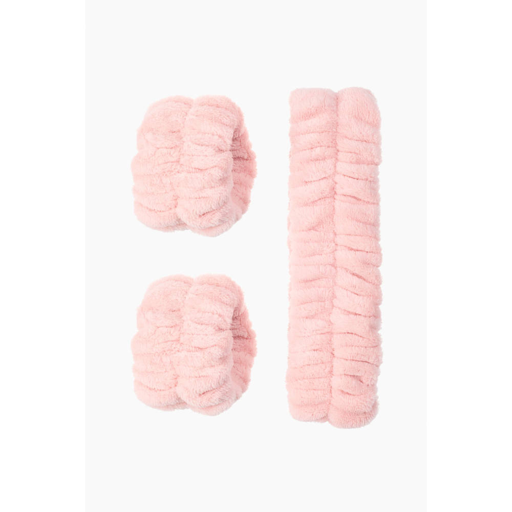 Image 1 of 3pcs for the product H&M Make-Up Headband And Wristband Set