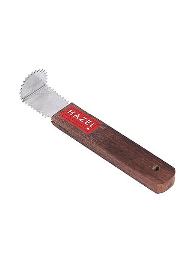 Image 5 of HAZEL Stainless Steel Coconut Grater Manual Wooden Handle