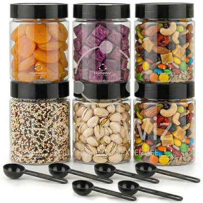 Image 1 of 6 / 250 ML for the product HomeWiz Airtight Plastic Storage Containers