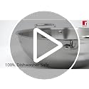 Image 9 of BERGNER Argent TriPly Stainless Steel Kadai with Stainless Steel Lid