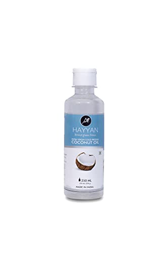 Image 4 of HAYYAN Extra Virgin Coconut Oil - Cold Pressed - 250 ml