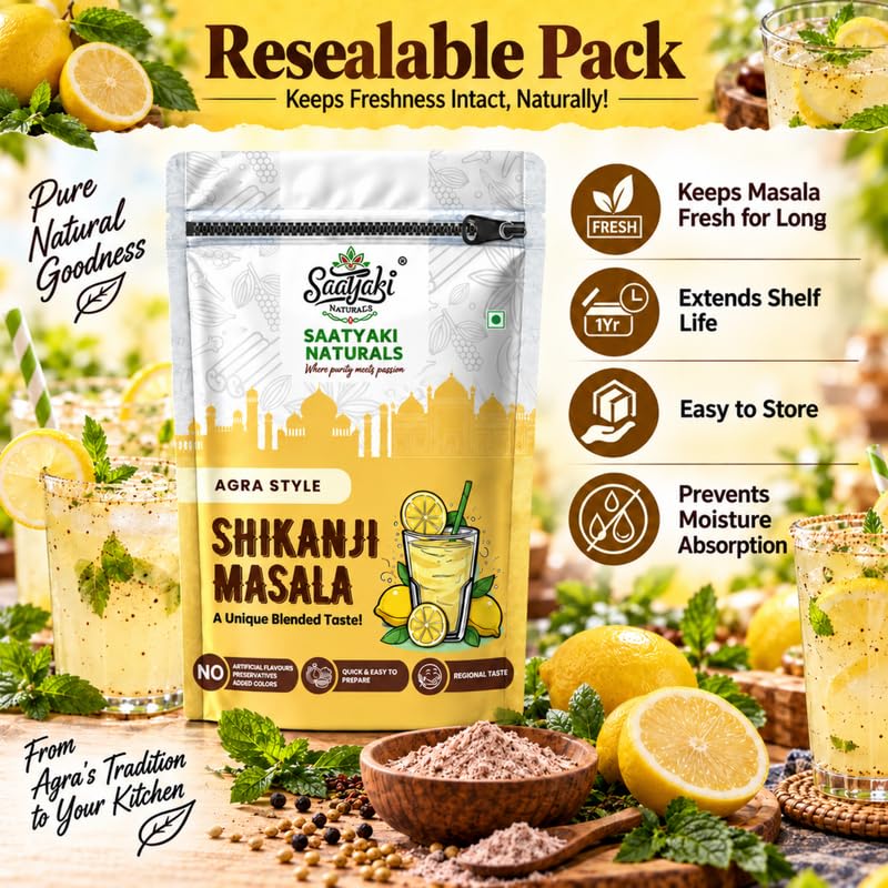 Image 9 of SAATYAKI NATURALS Shikanji Masala