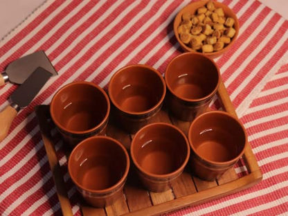 Image 5 of Vesta Homes Wooden Serving Tray 25 X 18 X 3.5 Cm