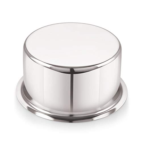 Image 3 of neelam Stainless Steel Flat Bottom Tope 1100 ml