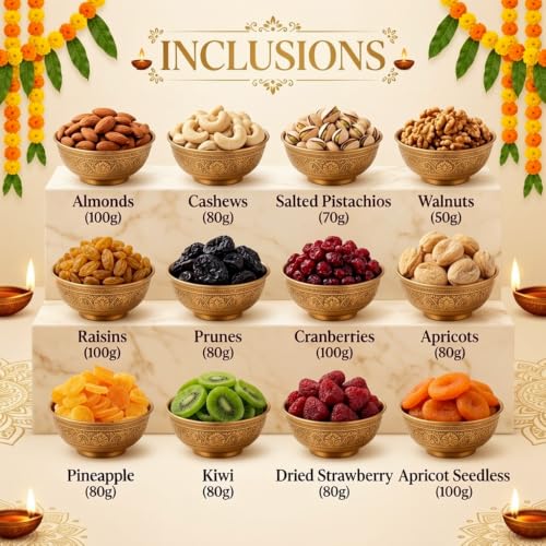 Image 8 of Browntree Premium Dry Fruit Gift Hamper