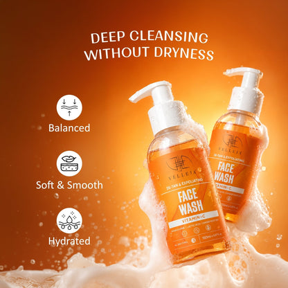Image 8 of Velleja De-Tan & Exfoliating Face Wash | Vitamin C Tan Removal & Brightening Face Cleanser