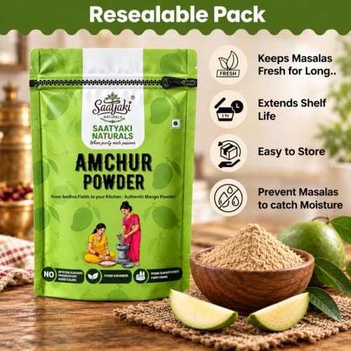 Image 9 of SAATYAKI NATURALS Organic Amchur Powder