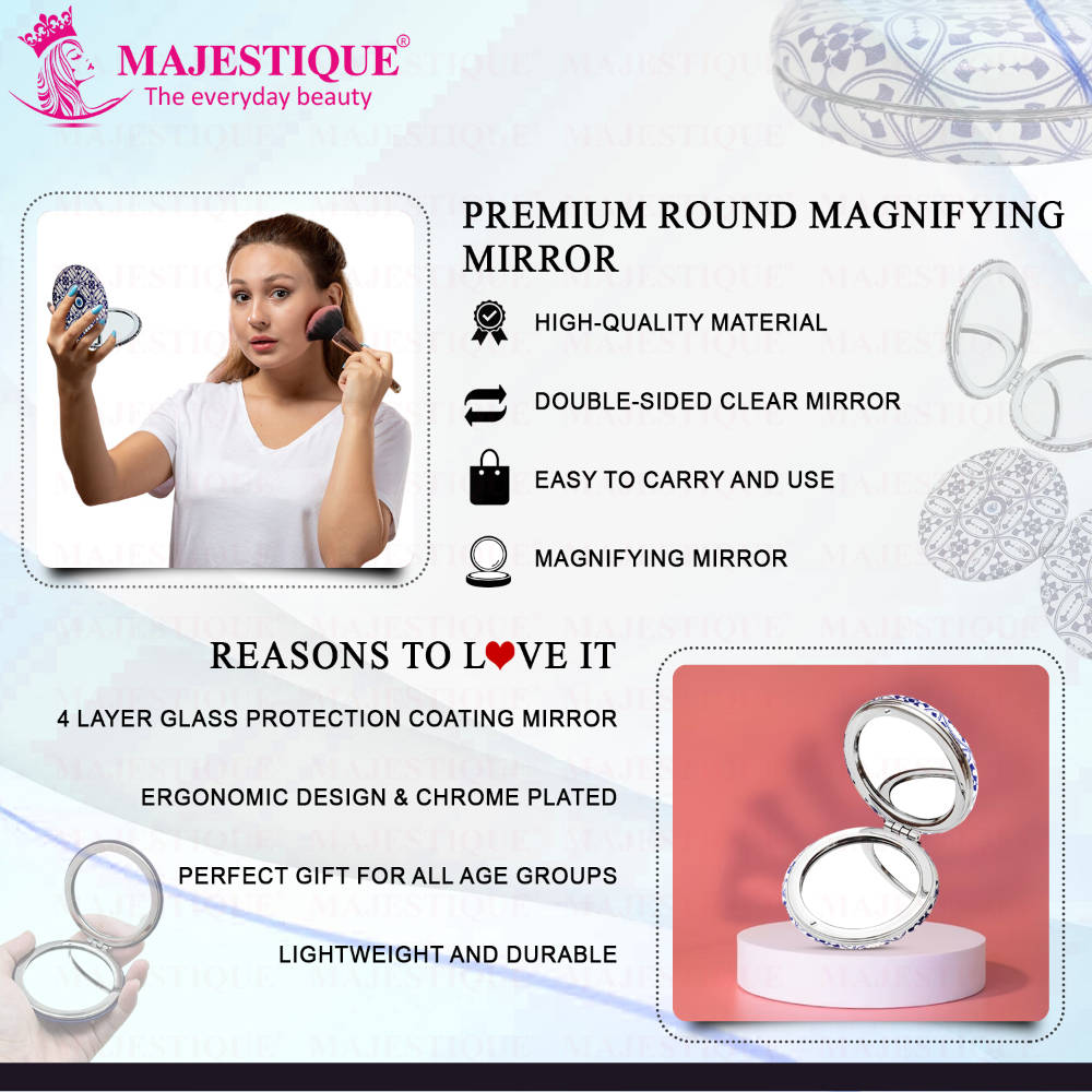 Image 7 of Majestique Premium Round Magnifying Mirror