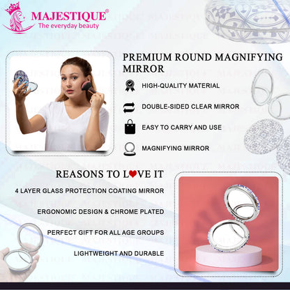 Image 7 of Majestique Premium Round Magnifying Mirror