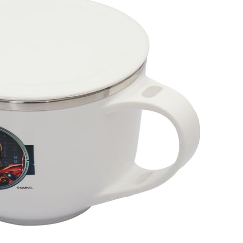 Image 5 of Jaypee Plus Stainless Steel Disney Printed Souptok Prime Soup Bowl with Lid & Spoon 700 Ml