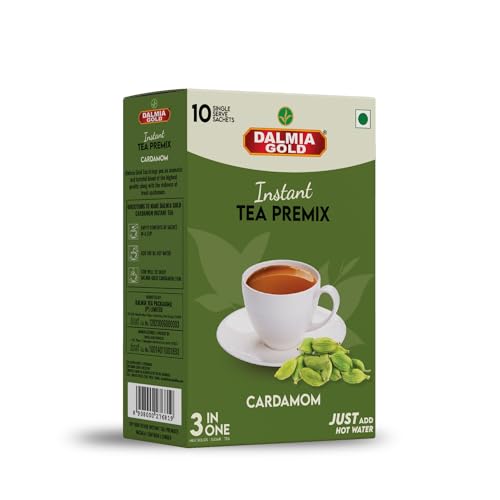 Image 4 of Dalmia Gold Instant Tea Premix Elaichi Flavour 14g x 10 Sachets