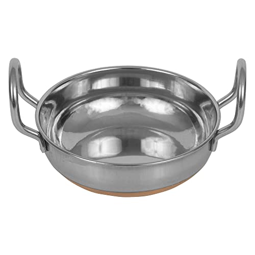 Image 2 of Spillbox Pre-Seasoned Stainless Steel Induction Bottom Kadai Set 3